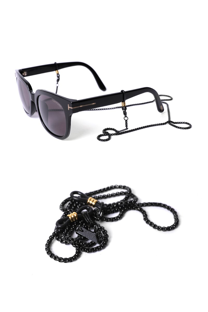 S.C SYDNEY Mask&amp; Glasses chain-Black한정수량