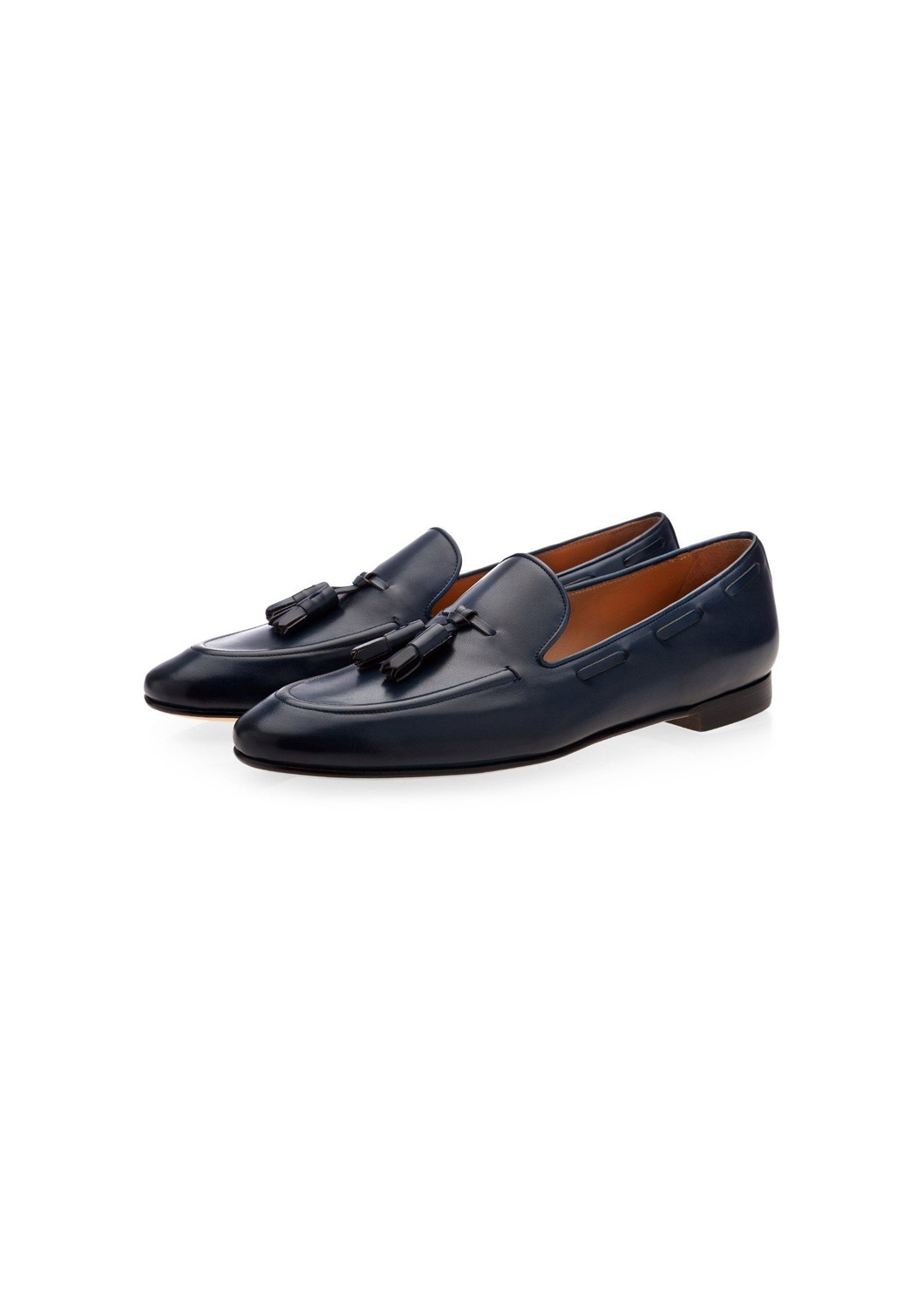 PHILIPPE NAPPA NAVY LOAFERS