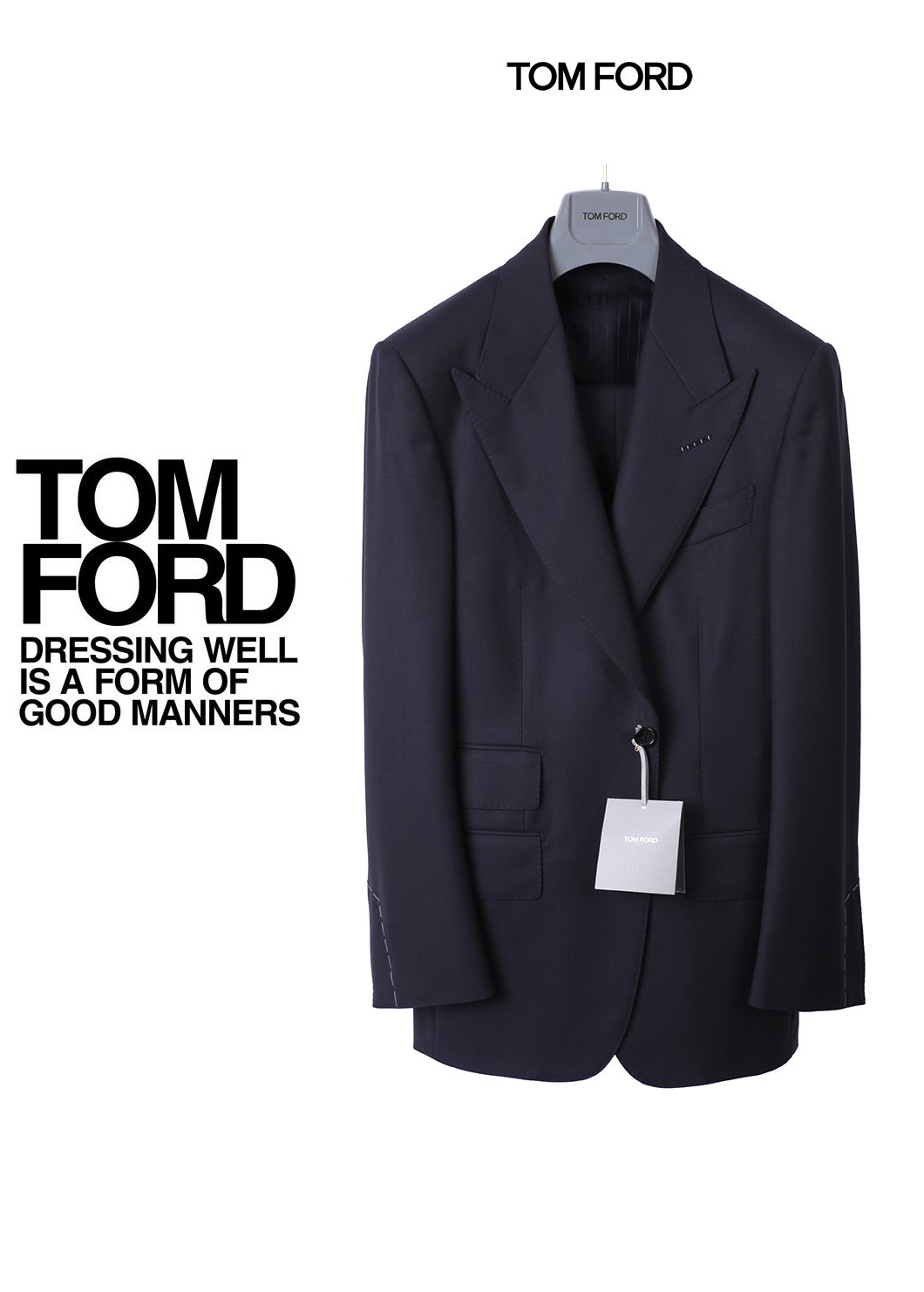 TOMFORD Windsor Suit-Dark Navy
