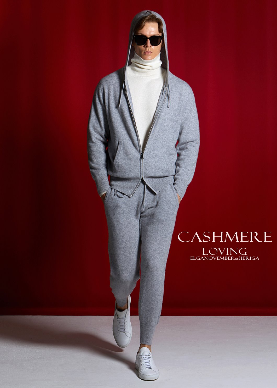 HERIGA Cashmere All Set-Gray