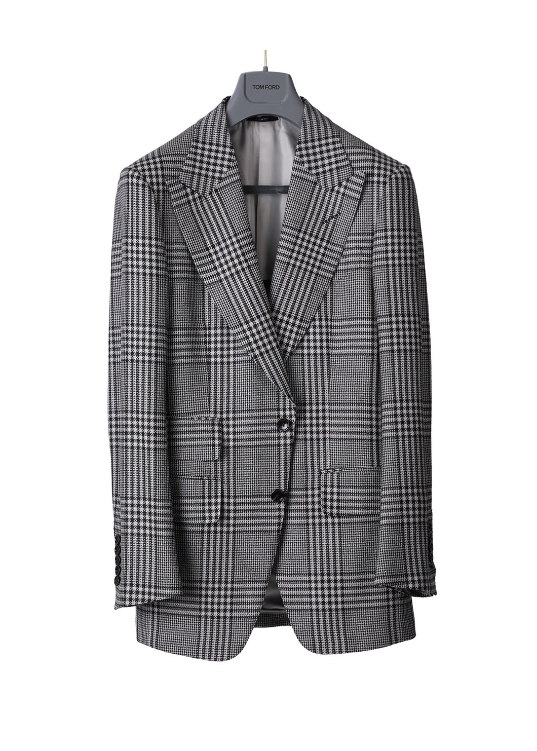 TOMFORD Atticus Gray HoundTooth Check Suit
