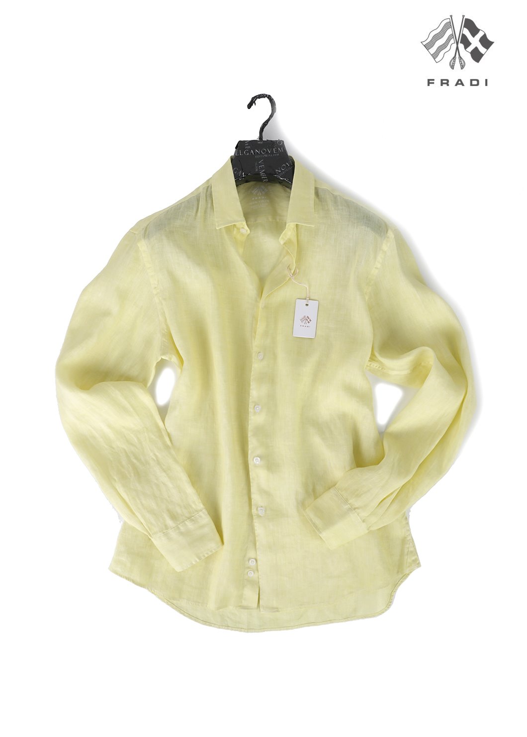 ITALIA Ice Linen Shirt-Tender Yellow