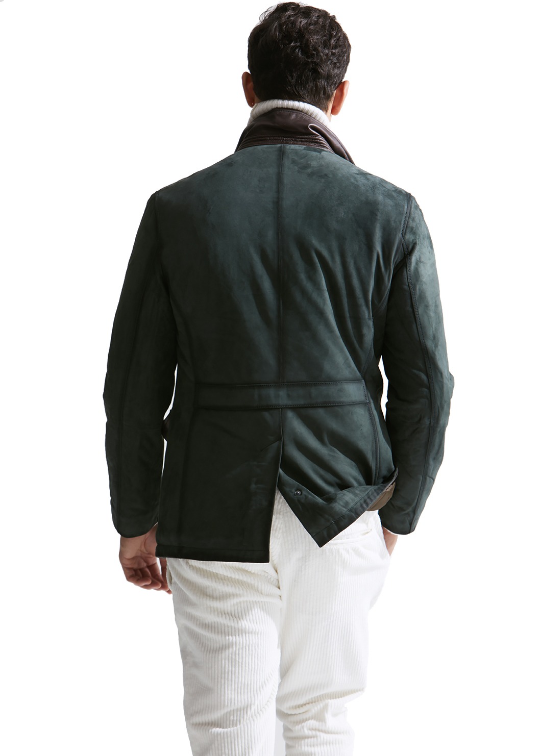 BALAR Sheepskin Padding Jacket-Khaki
