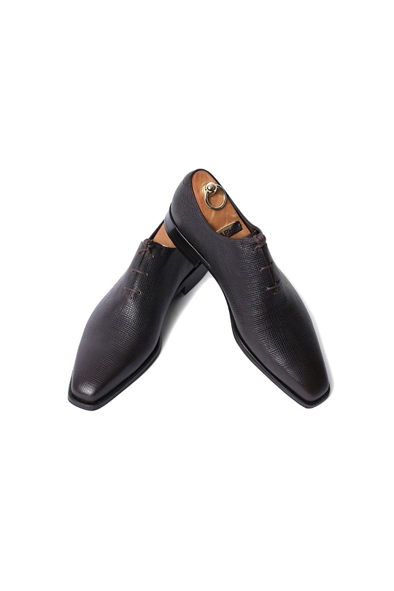 458 Artisan Conceria Brasil Shoes-Dark Brown