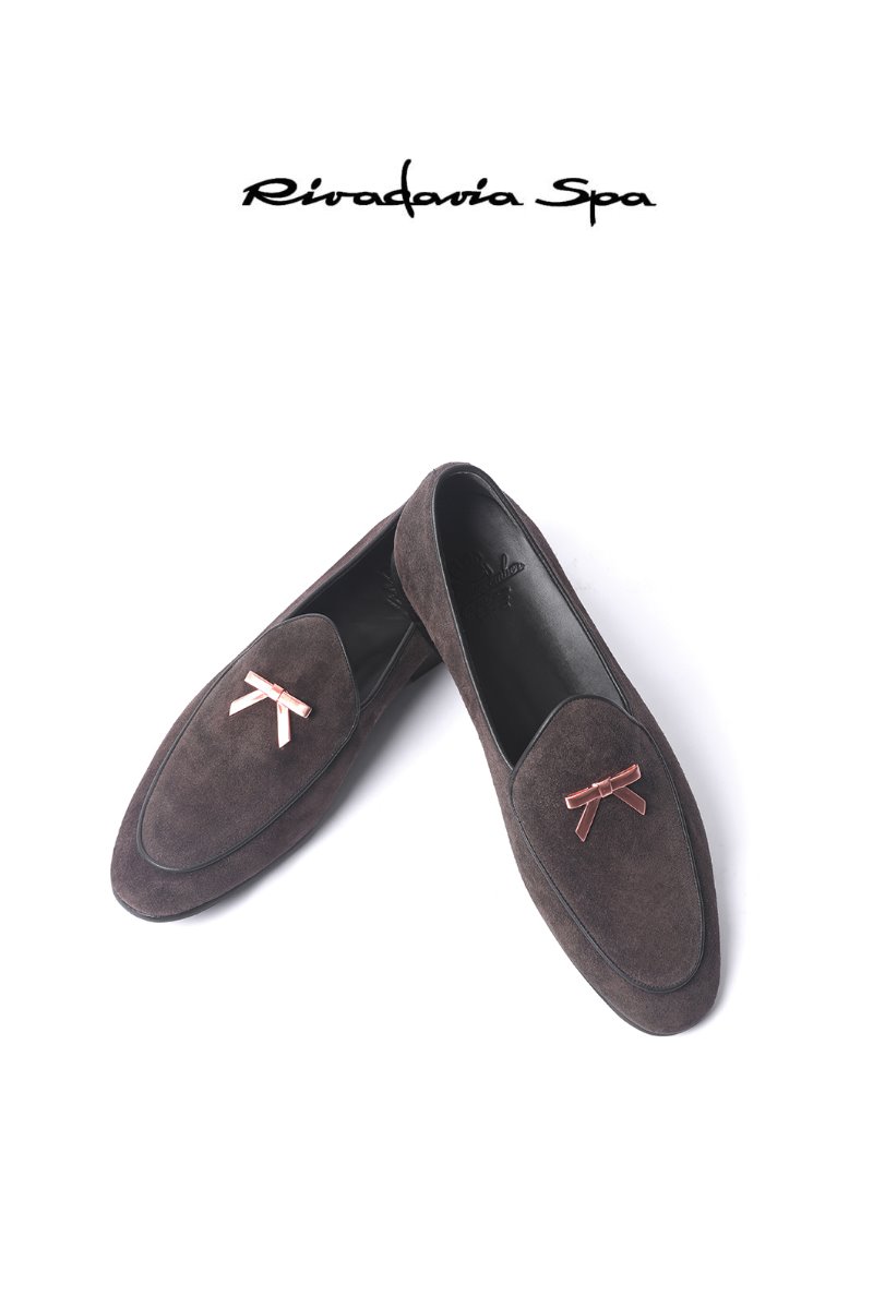 540  ITALY RIVADAVIA LOAFER-BROWN