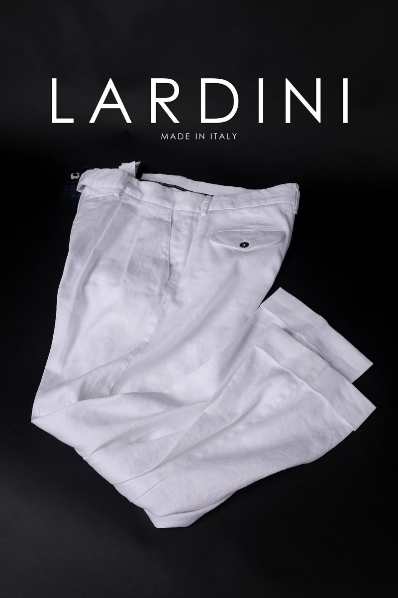 Lardini Gurkha Pants-White