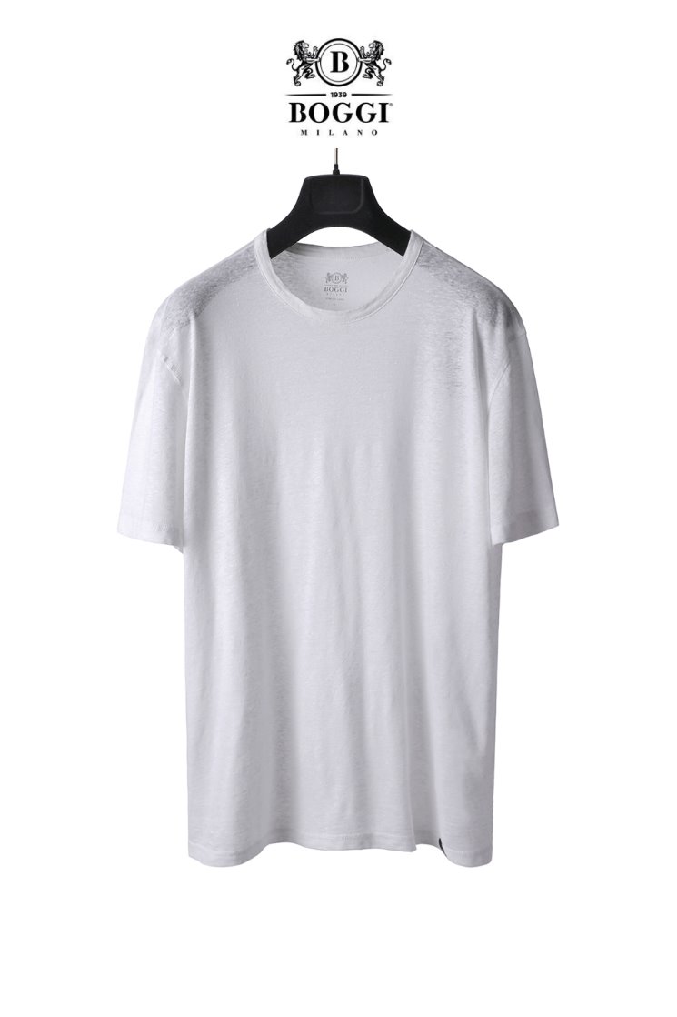 Eve Linen T-Shirts-White