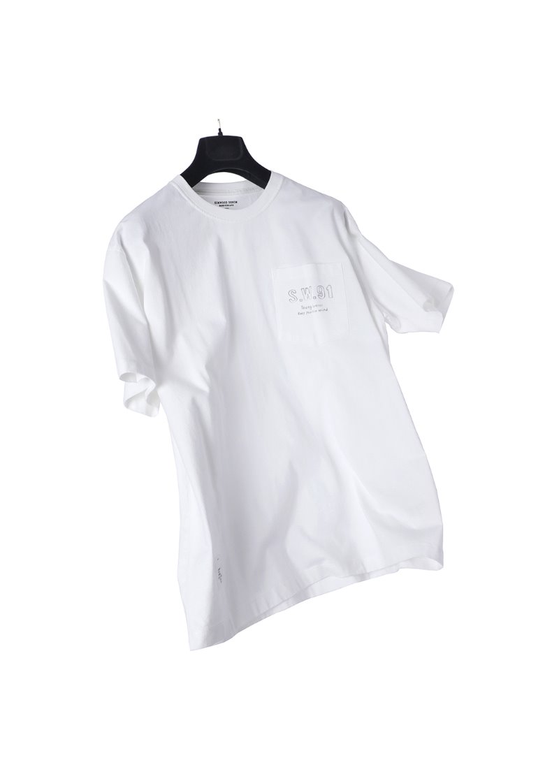 SW91 Pocket T-Shirts-White
