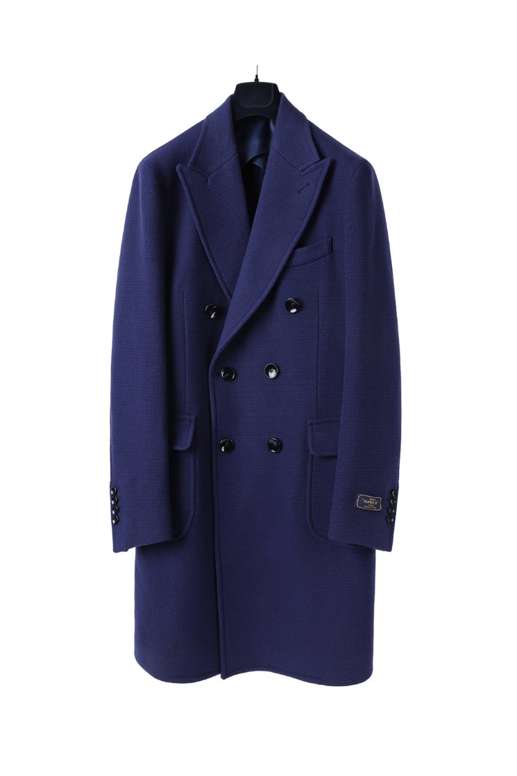 Venezia Double Coat-Blue Purple