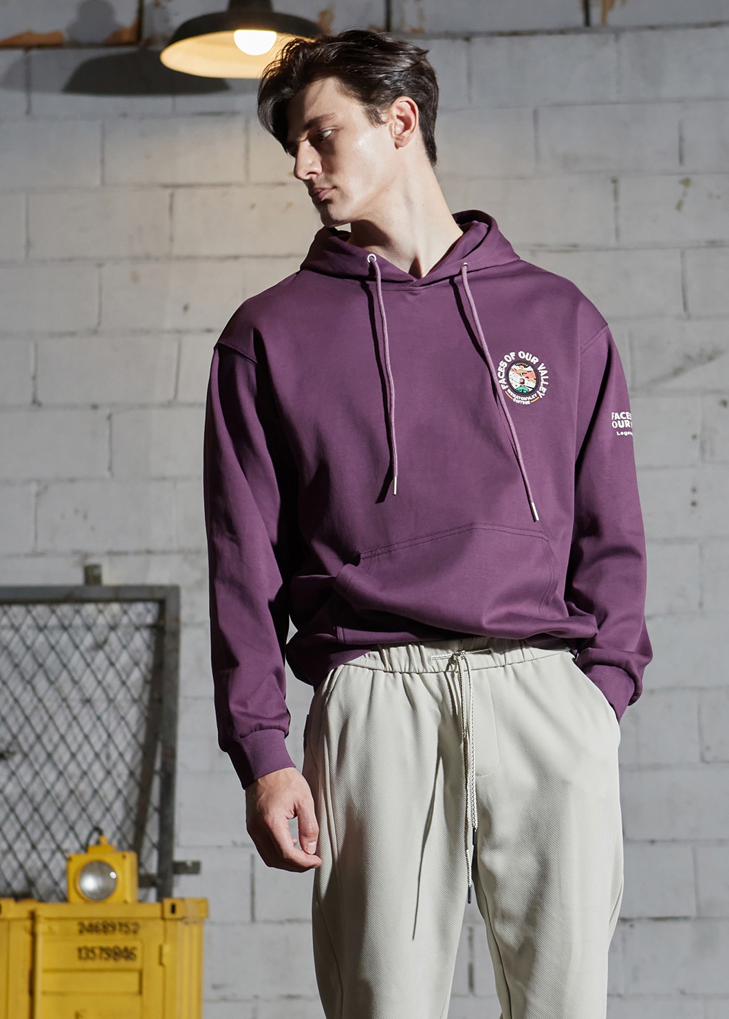 Embroidery Valley Hoodie-3color