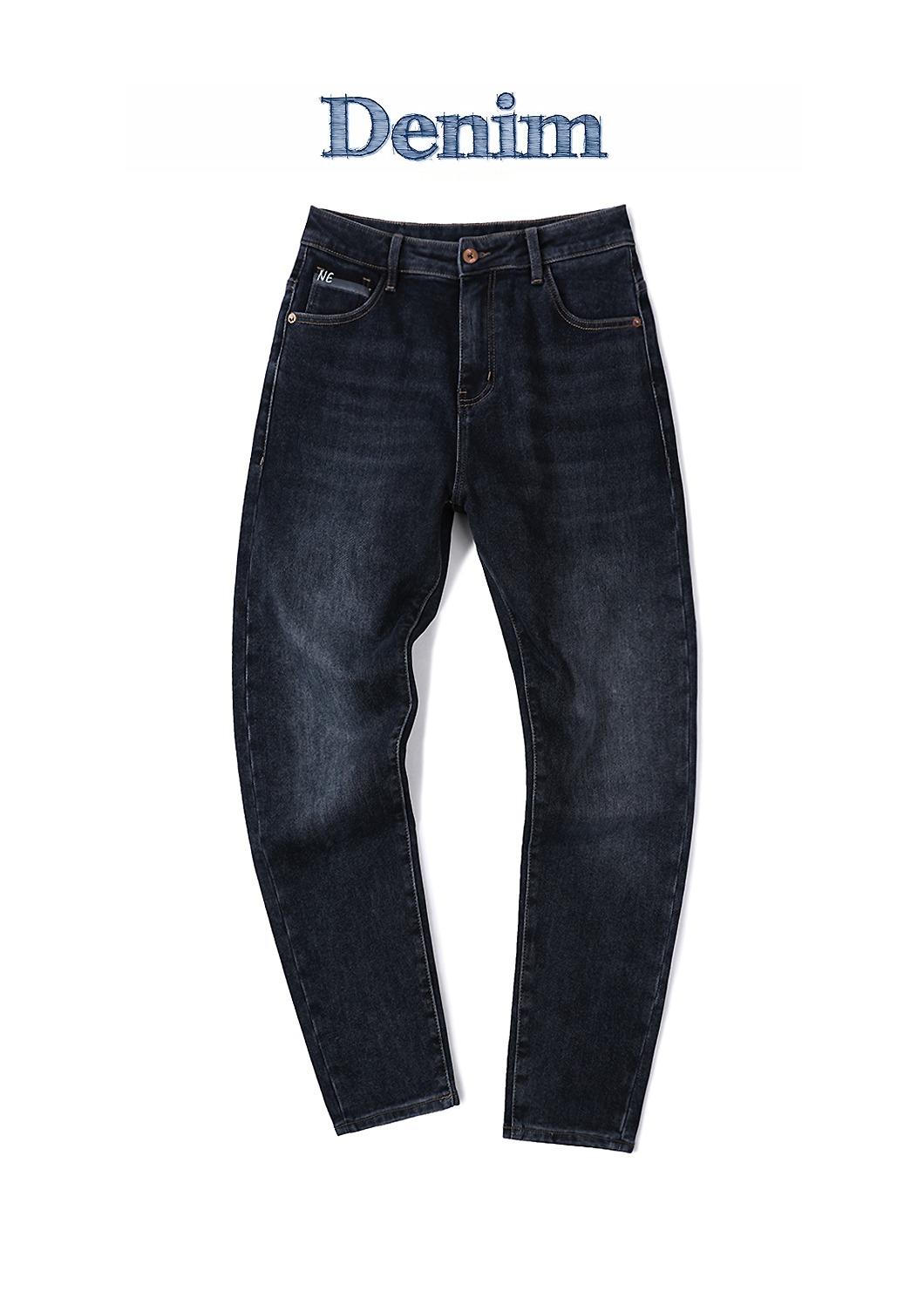 NE Denim Slim Jeans-blue gray